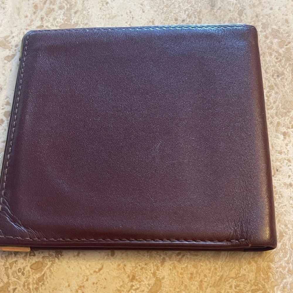 Cartier VINTAGE must de Cartier Paris Leather Business Credit Card Photo Holder - Picture 12 of 14
